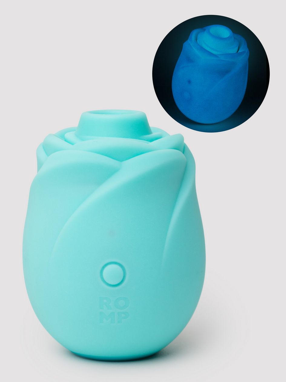 ROMP Rose Glow Blue Clitoral Stimulator