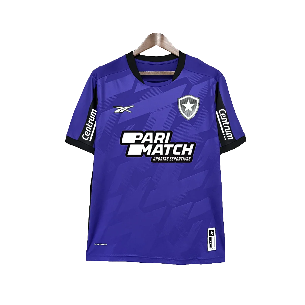 Botafogo 24/25 Goalkeeper Jersey - Purple - All Sponsors - Fan Version