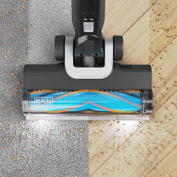 BLACK & DECKER - Scopa elettrica BHFEB520D1-TITANIUM/BLU