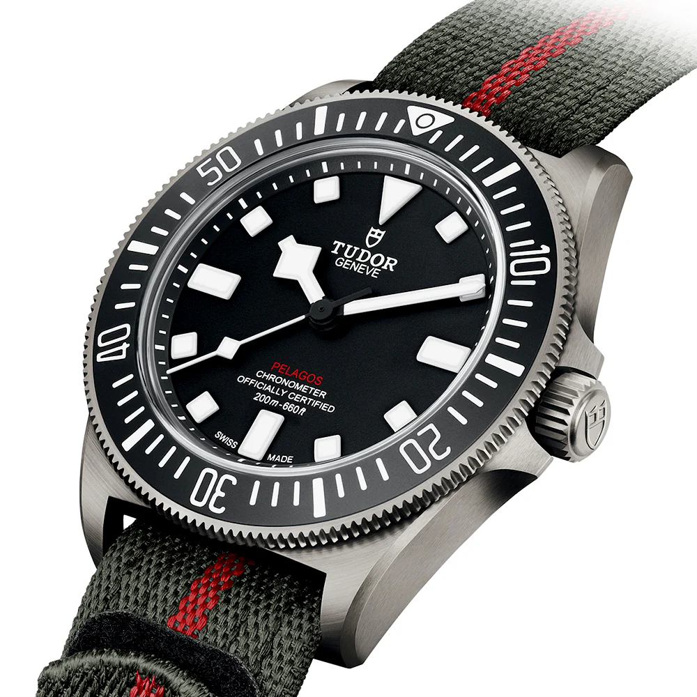 Pelagos FXD 42mm Black Dial Titanium Men's Automatic Watch