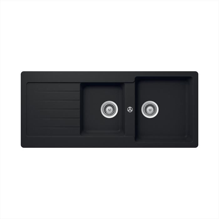 GLEM GAS - Lavello lneare LS2G16A 2 vasche-Antracite