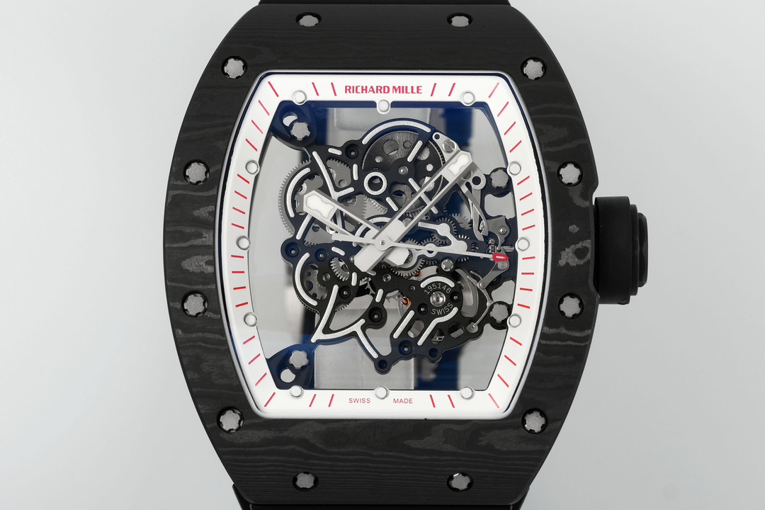 Richard Miller RM 055 RMUL2 NTPT Carbon Fiber Red Mark