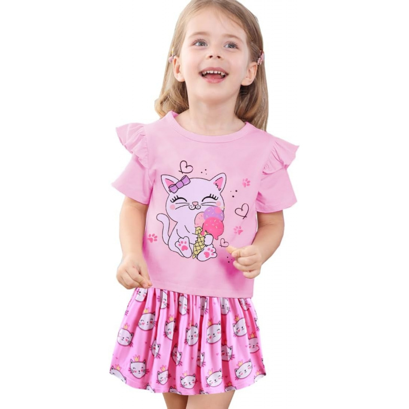 Little Girl Skirt Outfit