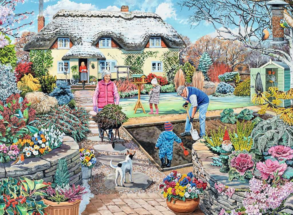 Grandad's Garden 500 Piece Puzzle