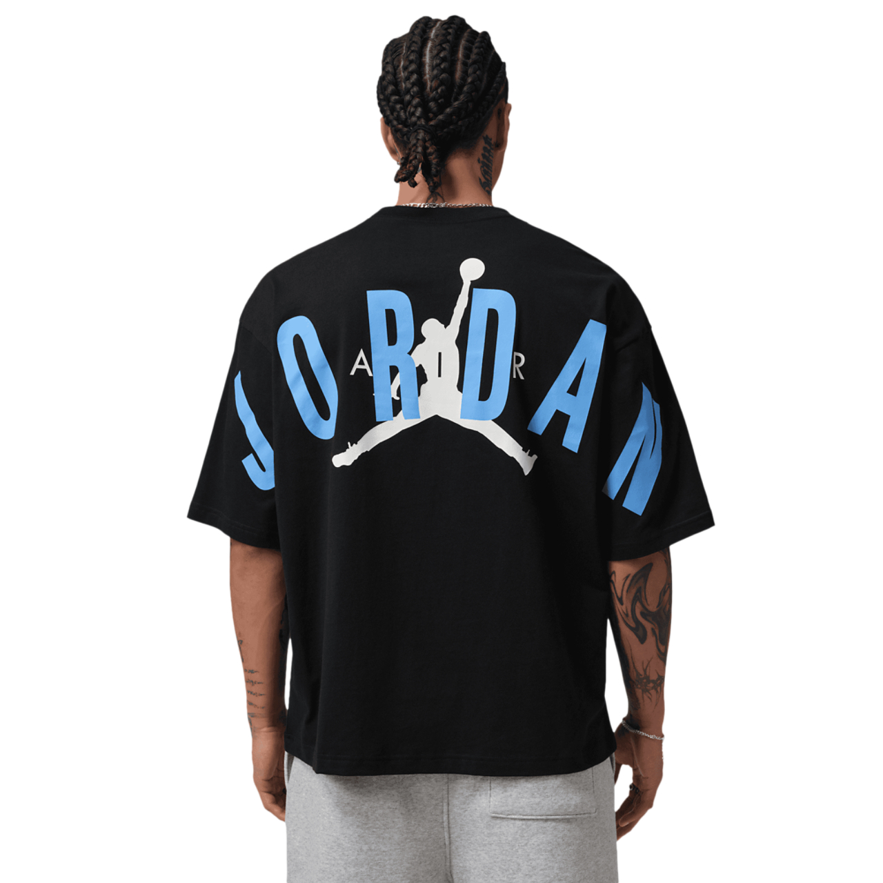 Jordan Back Stretch Oversized Short Sleeve Crew