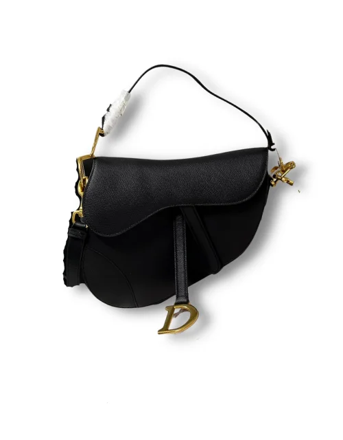 Saddle Bag With Strap Black/White/Green/Navy Blue/Brown For Women 10in/25.5cm M0455CBAA_M900