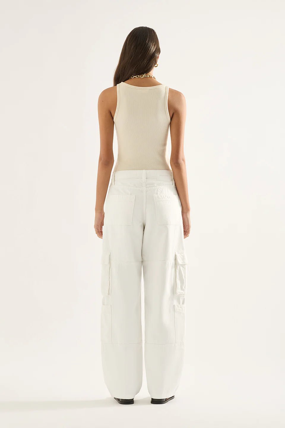 Utility Wide-Leg Jeans
