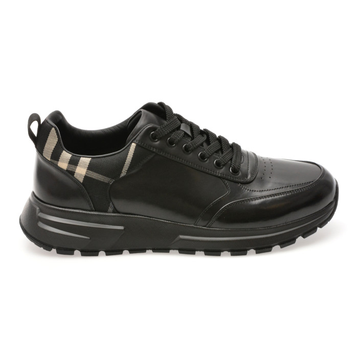 Pantofi sport EPICA negri, 6067, din piele naturala