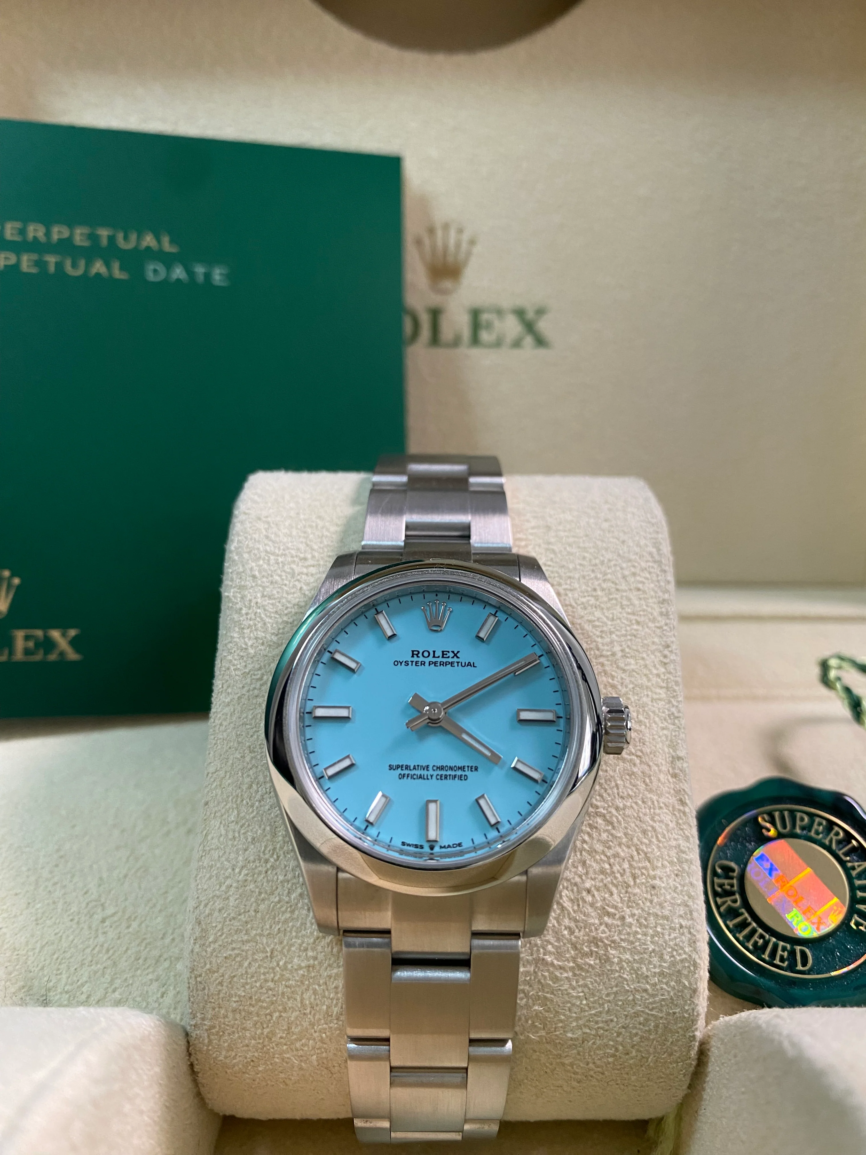 Rolex Oyster Perpetual 31 - Domed Bezel - 