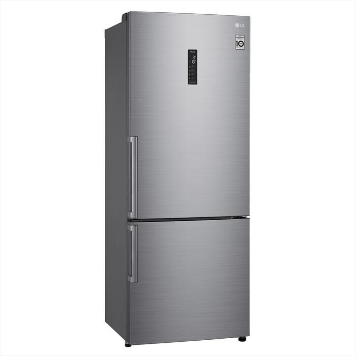 LG - Frigorifero combinato GBB567PZCMB Classe E 500lt-Stainless steel