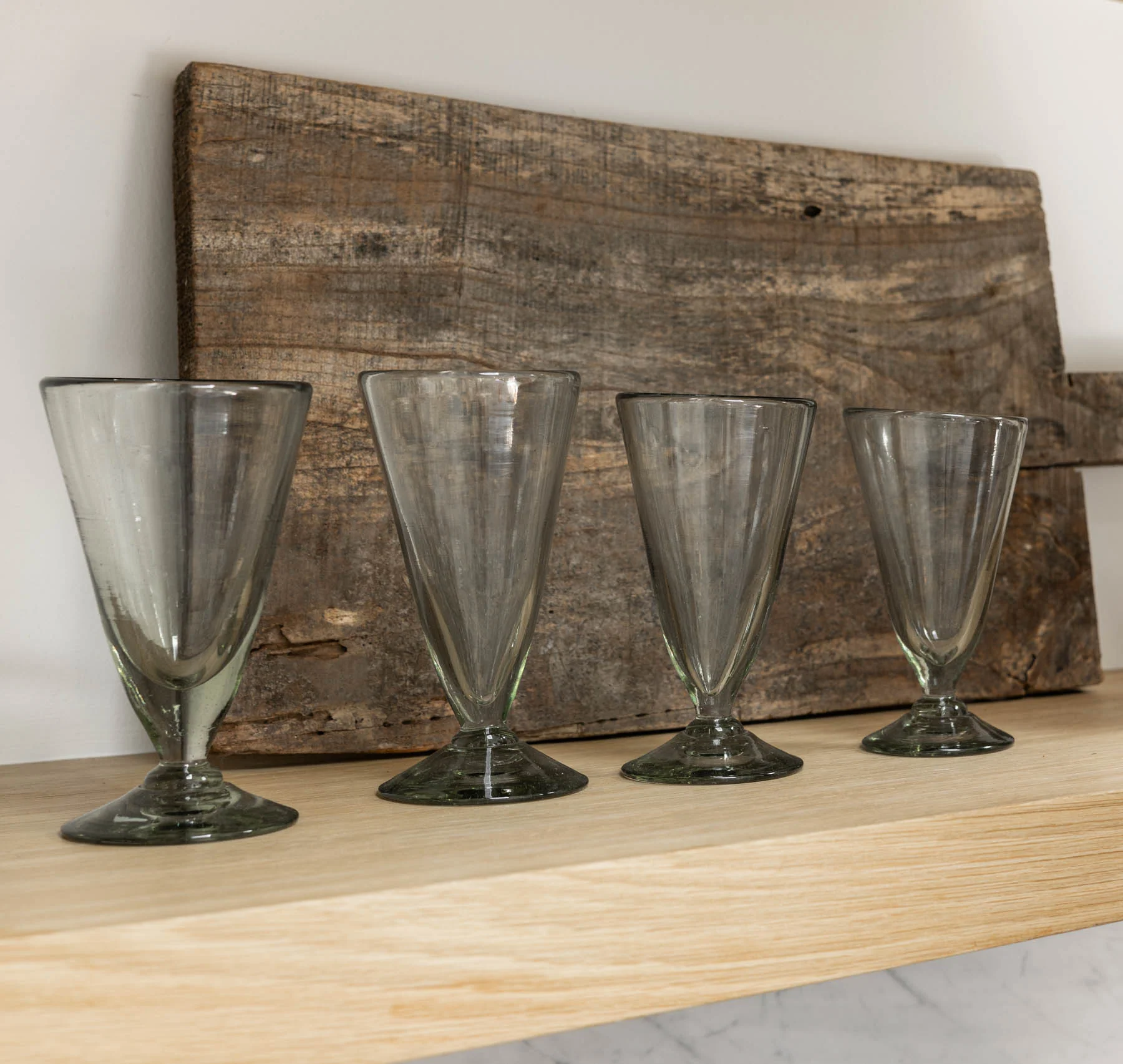 Recycled Champagne Glass