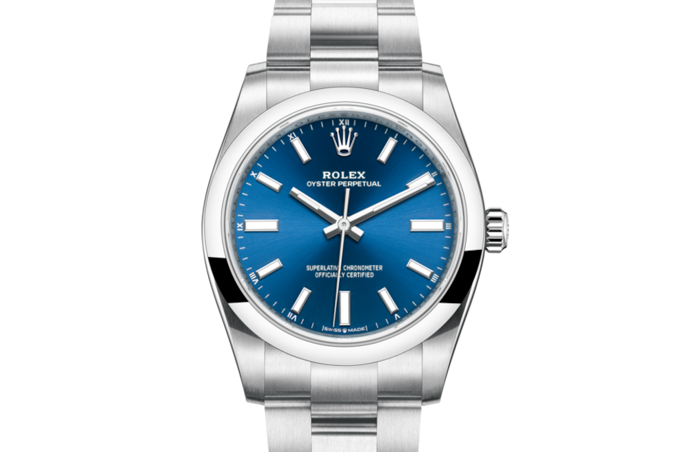 LadyRolex OYSTER PERPETUAL 34 ，124200