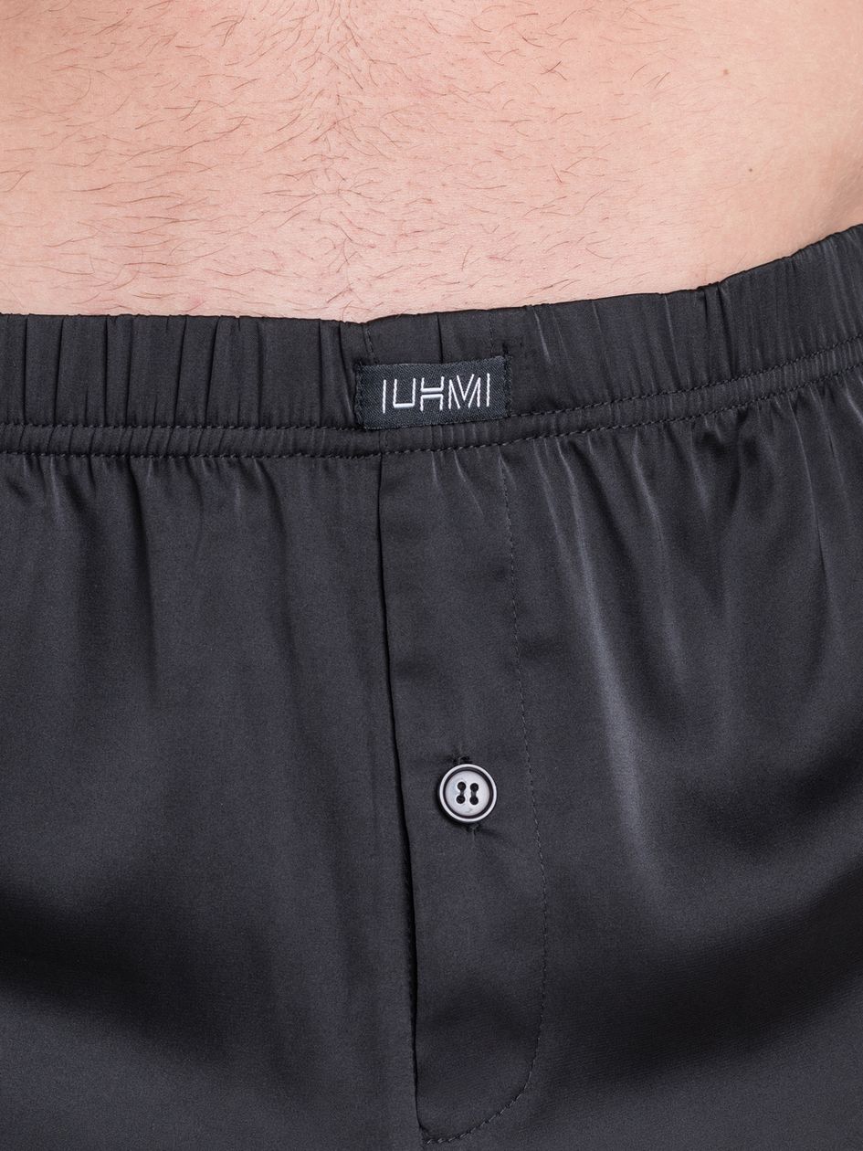 LHM Red Satin Boxer Shorts