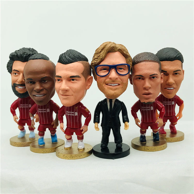 Liverpool #4 Virgil van Dijk Doll 2019 Season
