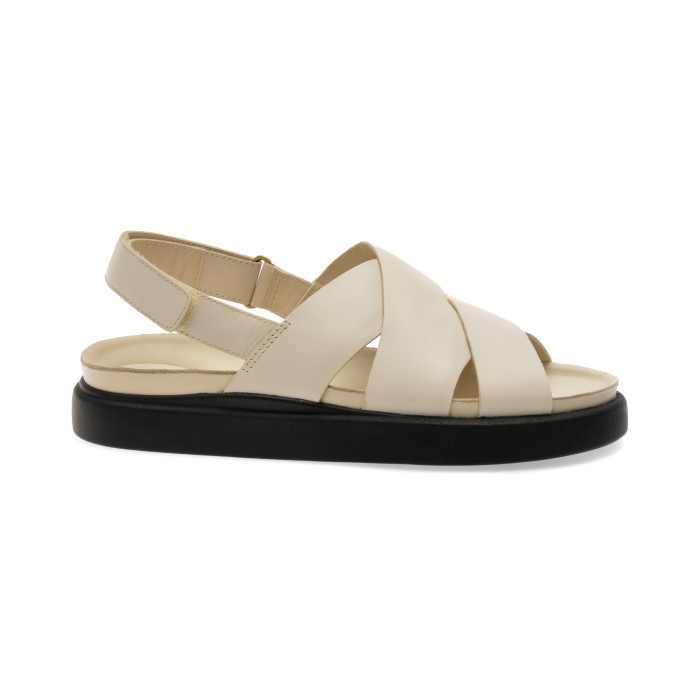 Sandale CLARKS bej, ARISTELLA SUN, din piele naturala