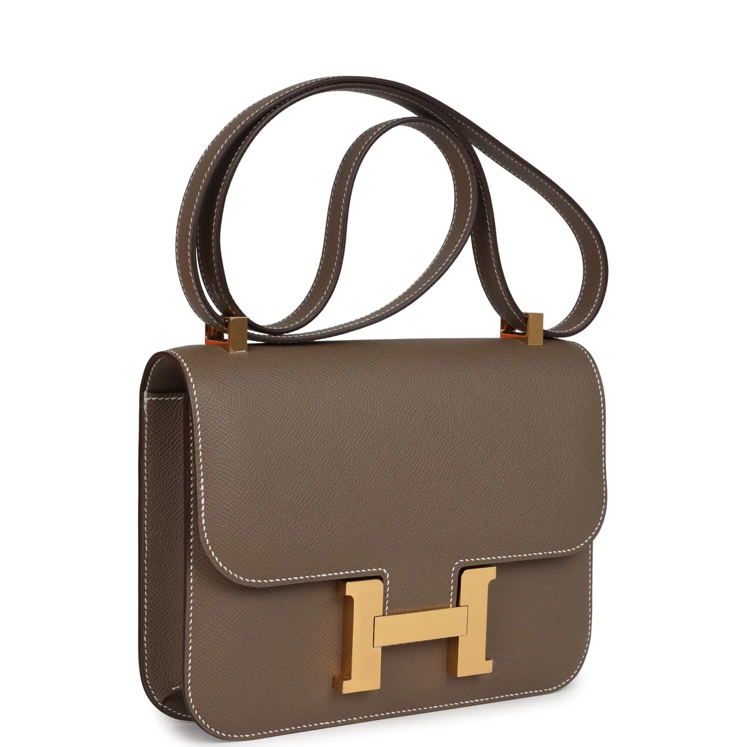 Hermes Constance 1-24 Etoupe Epsom Gold Hardware