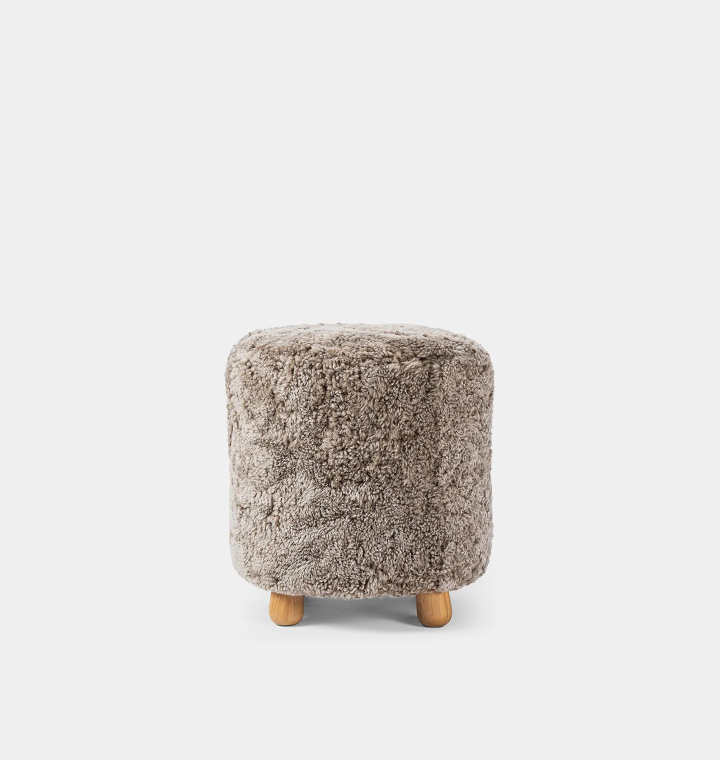 Tocho Shearling Footed Stool