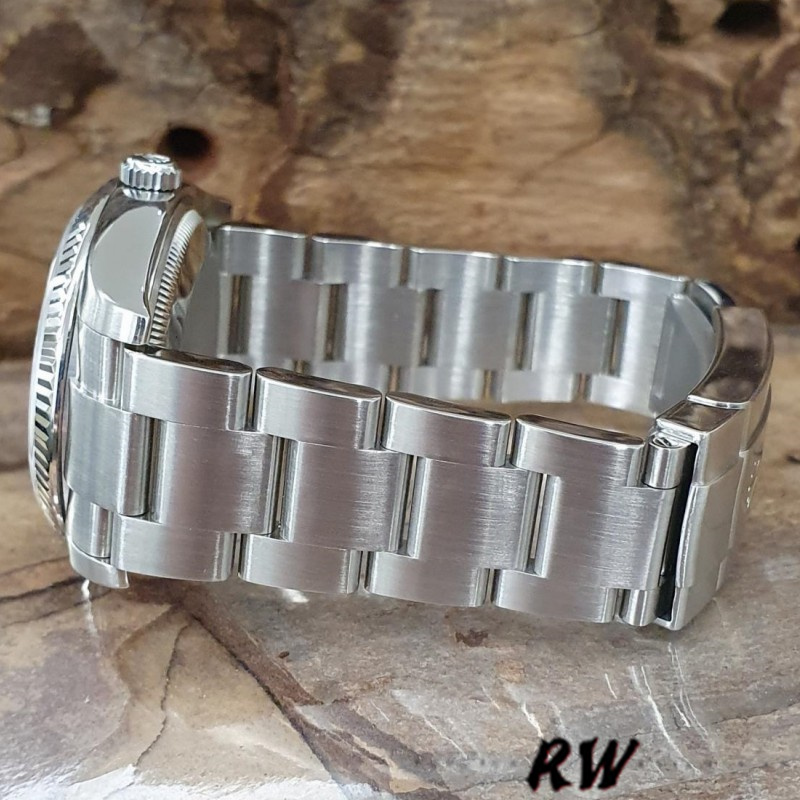 Rolex Oyster Perpetual Air-King 114234 White Diamond Dial 34mm Unisex Replica Watch