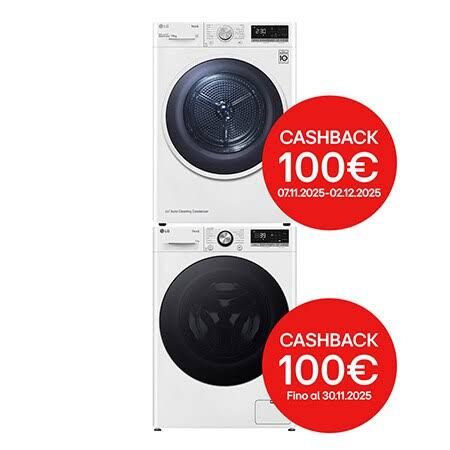 LG Offerta Kit Esclusivo Lavatrice 11kg AI DD Serie R7 Classe