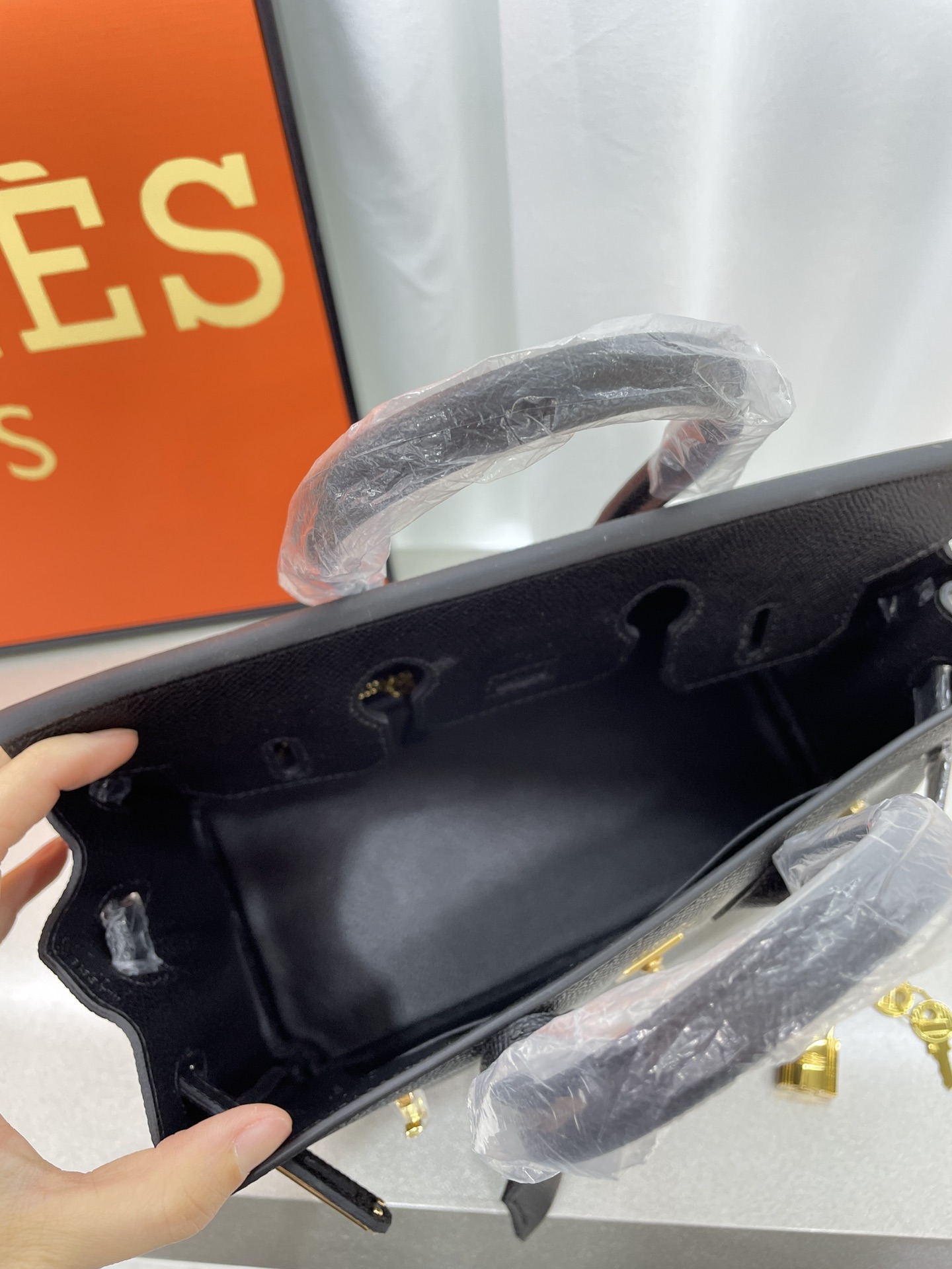 Hermes Birkin 25-30 espom