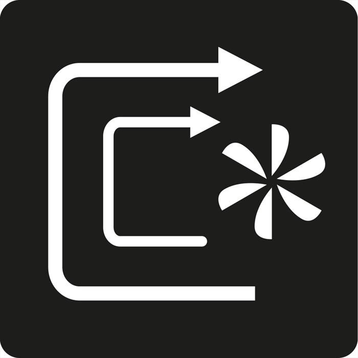 GLEM GAS - Forno da incasso elettrico e gas GFRF21IX Classe A-Acciaio Satinato