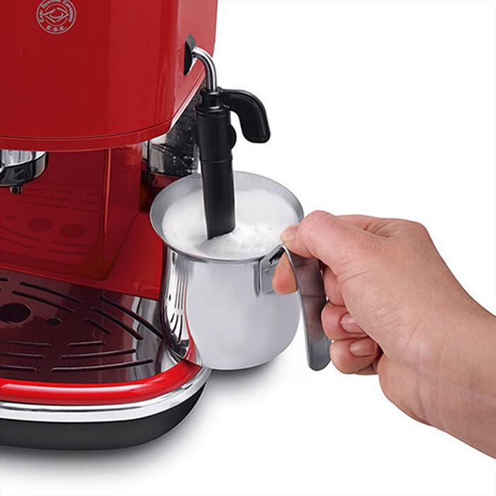 DE LONGHI - ICONA VINTAGE ECO 311.R MACCHINA DA CAFFÈ MANUALE-Rosso