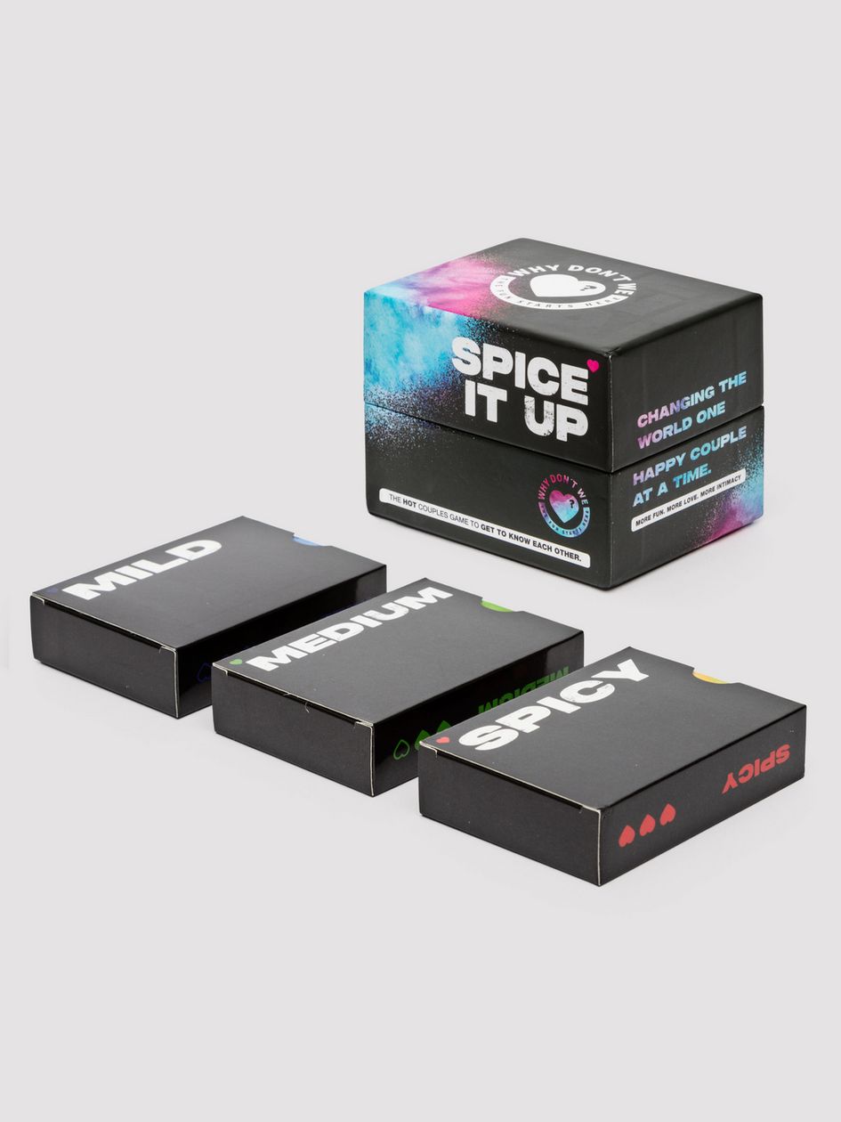 Why Don't We Spice It Up Game (150 Cards)