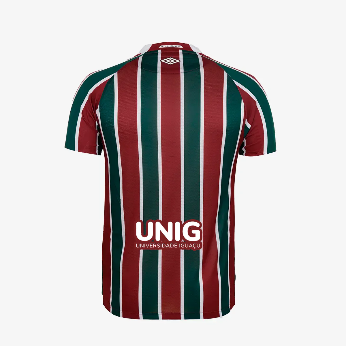 Camisa Umbro Fluminense 2025/26 I - All Sponsor e Patch Mundial