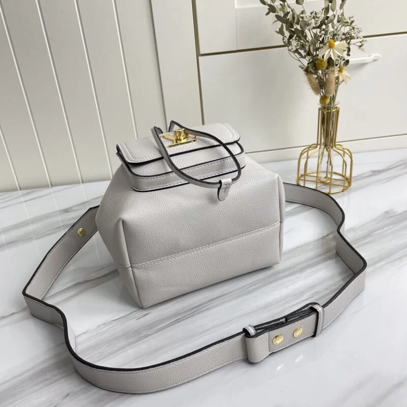 Louis Vuitton Lockme Bucket Black/Brown/Grey