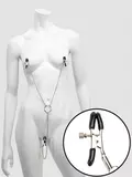 Bondage Boutique Adjustable Nipple Clamps and Clit Clamp