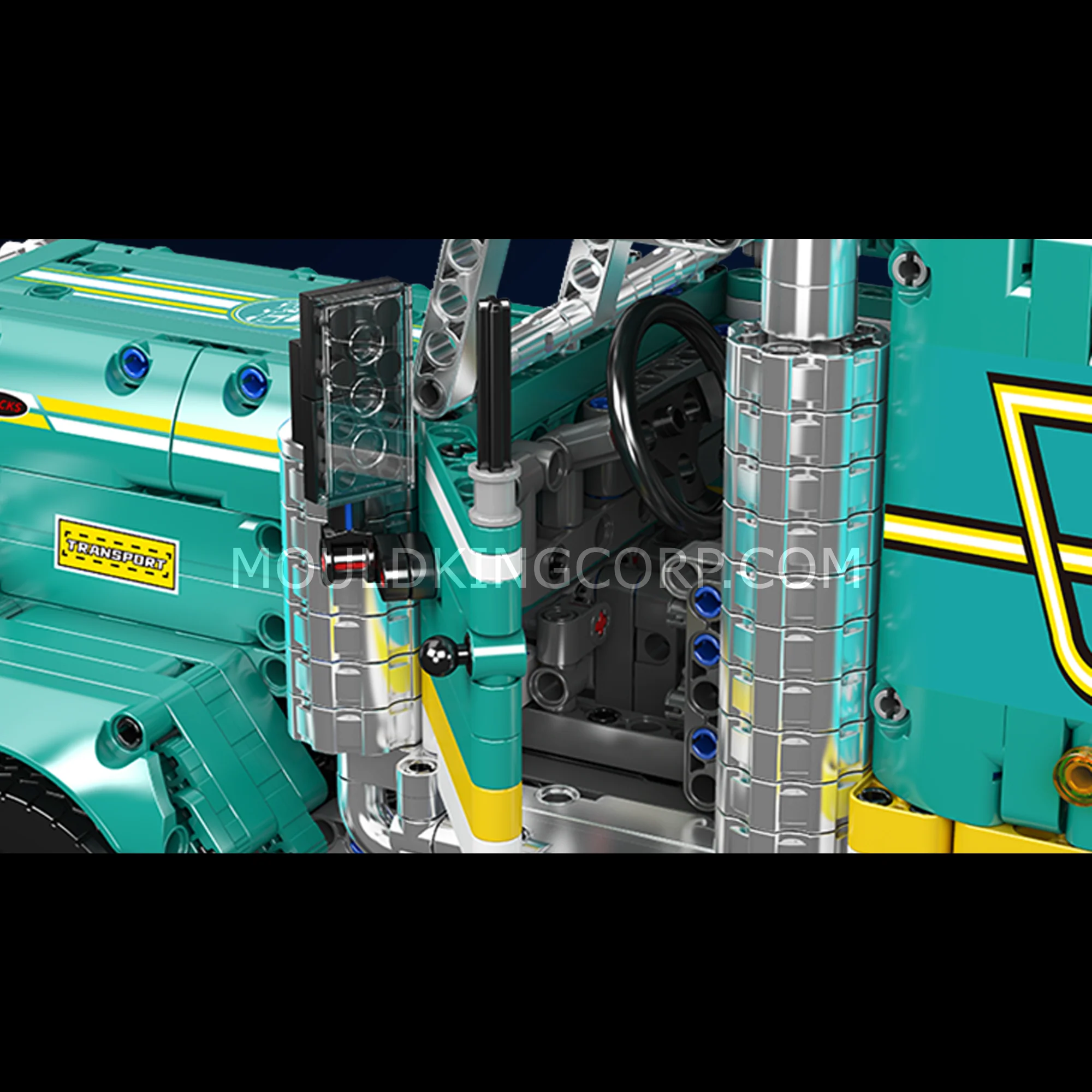 Mould King 13201 Remote Controlled Peter American Truck Building Set | 2,064 Pcs