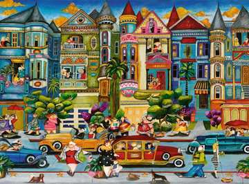 The Painted Ladies 1500 Piece Puzzle