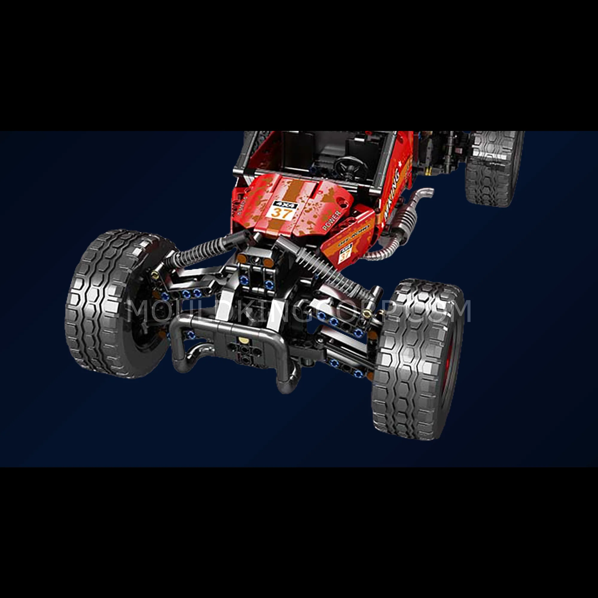 MOULD KING 18019B Hurricane Graffiti Buggy Remote Controlled Building Set | 708 PCS