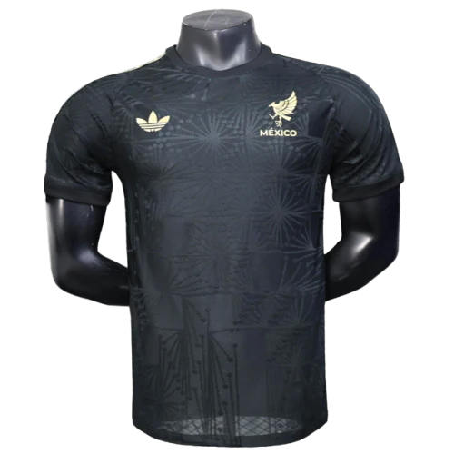 Mexico 25/26 Gold Cup Edition Jersey - Black - Player Version