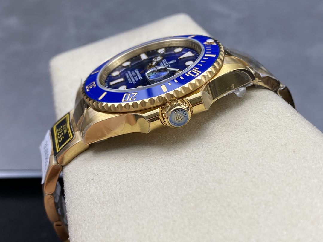 Rolex Submariner 126618LB Yellow Gold Blue Dial 41mm Mens Replica Watch