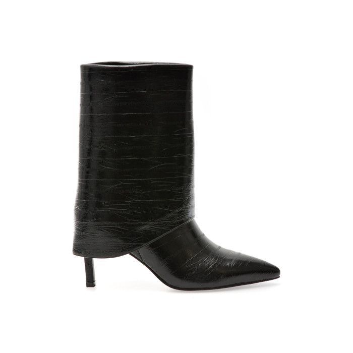 Botine elegante FLAVIA PASSINI negre, 834176, din piele naturala