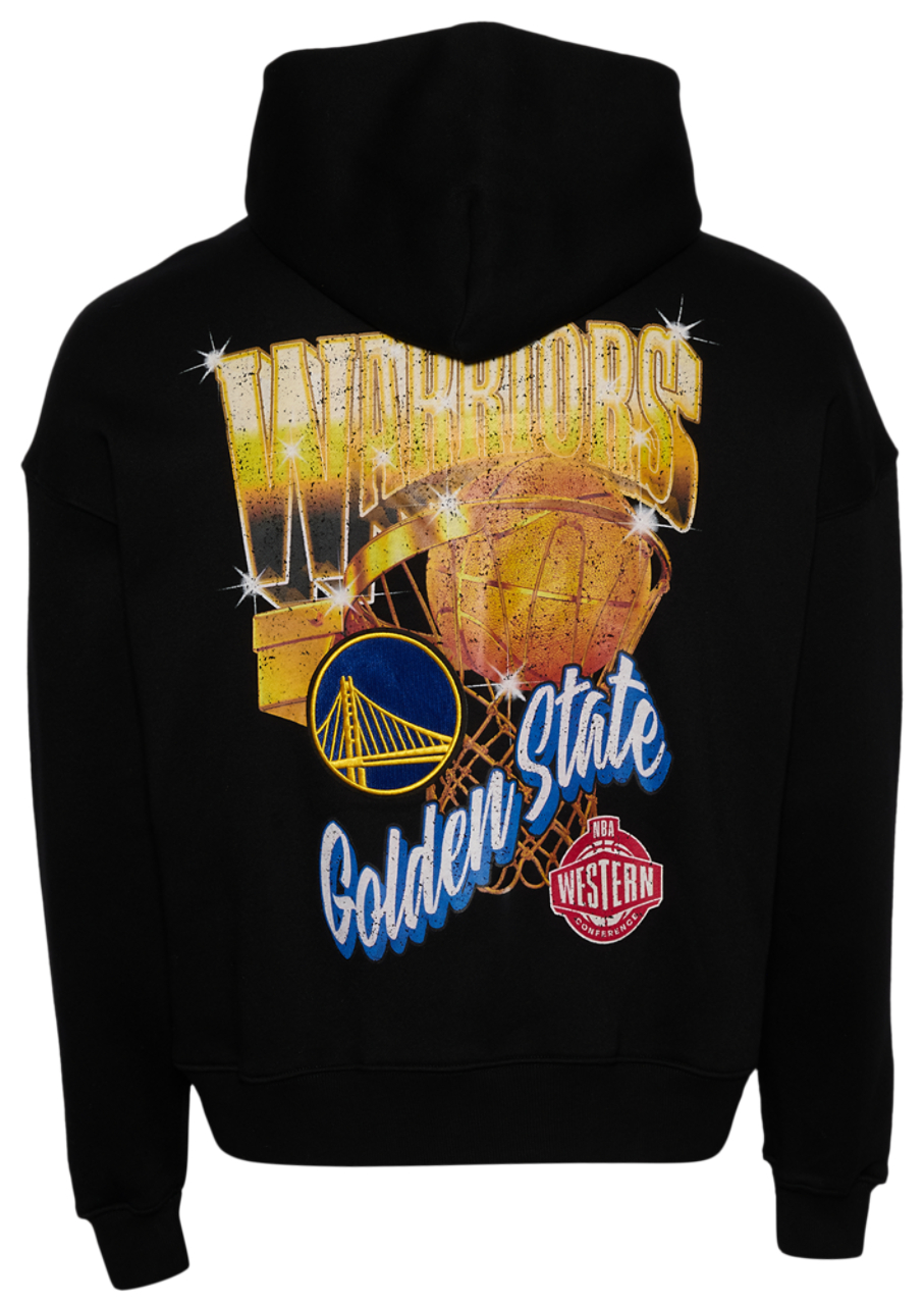 Pro Standard Warriors Gold Hoops Pro Full-Zip Hoodie