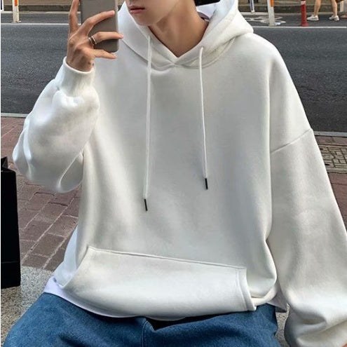 Men’s Loose-Fit Velvet Hoodie