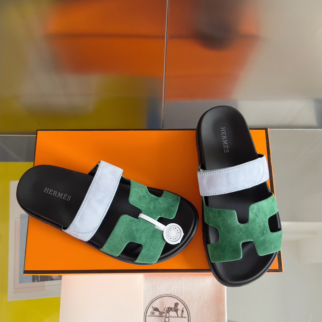 Hermes chypre Slippers Size 36-45