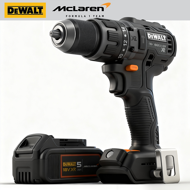 DEWALT DCD85M McLaren F1 Edition 18V 20V MAX XR Brushless Cordless Drill Driver
