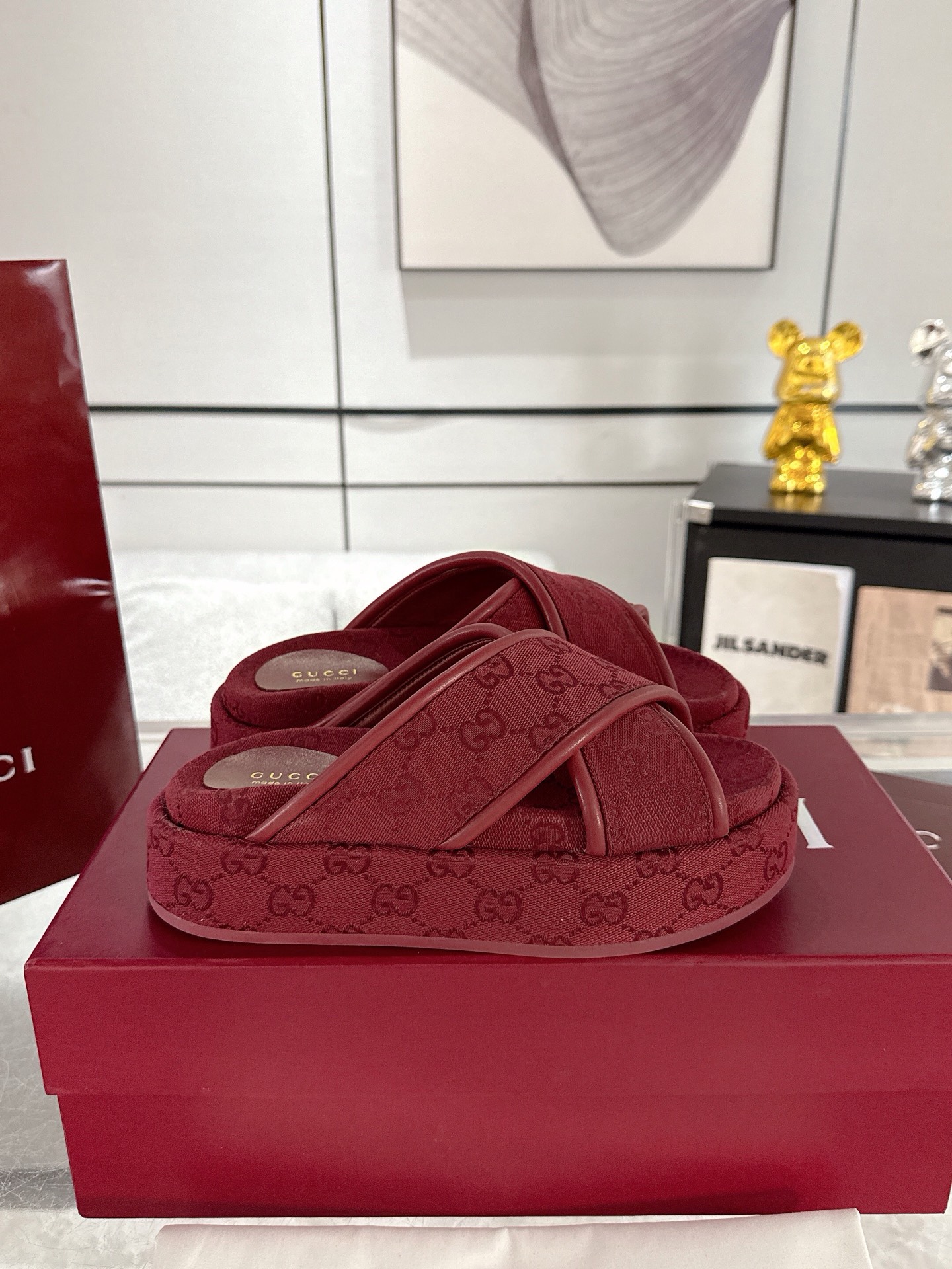 Gucci Platform Sandal Slippers Size 36-44