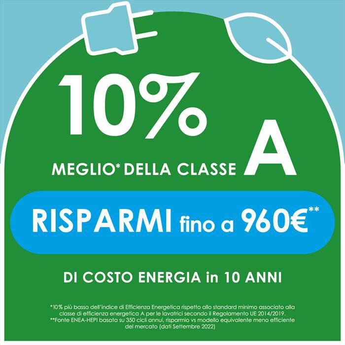 CANDY - Lavatrice CSO6106TWMB6/1-S 10 Kg Classe A-Bianco