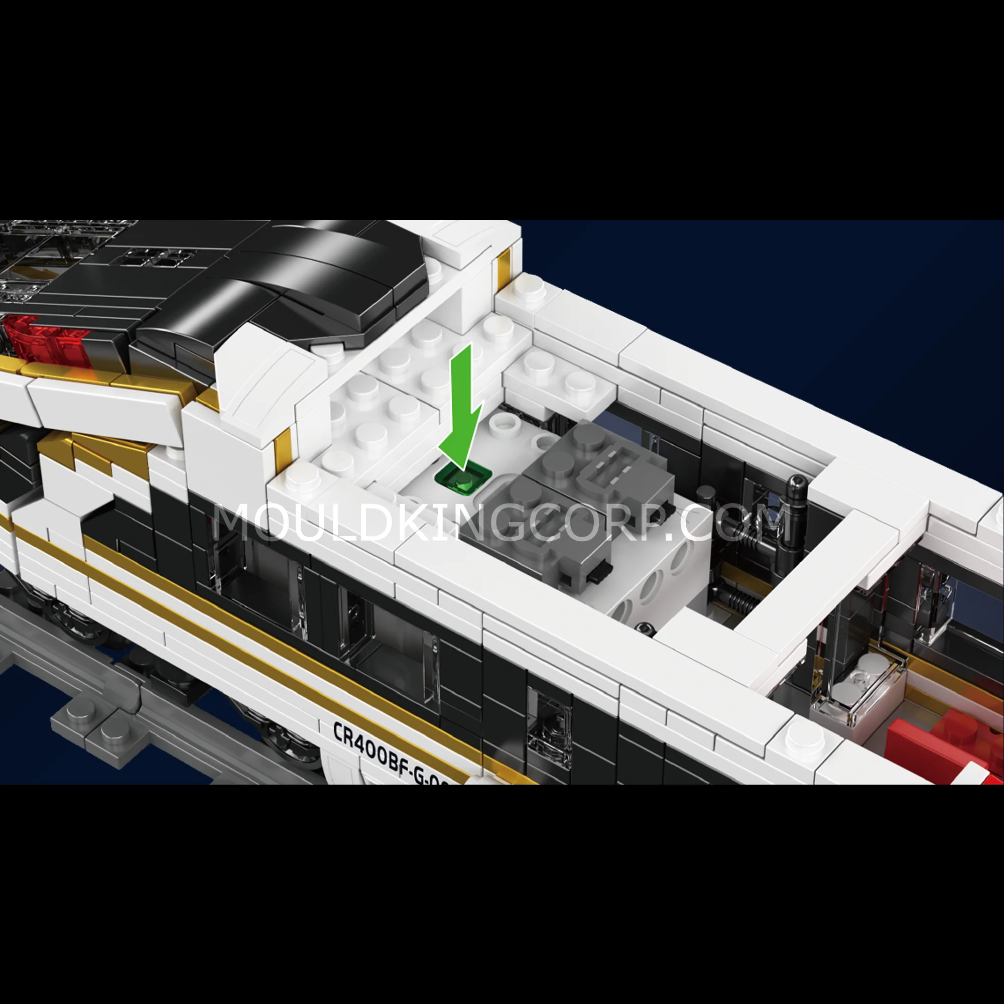 Mould King 12015 Fuxing EMU High-Speed Train Building Set | 2,117 Pcs