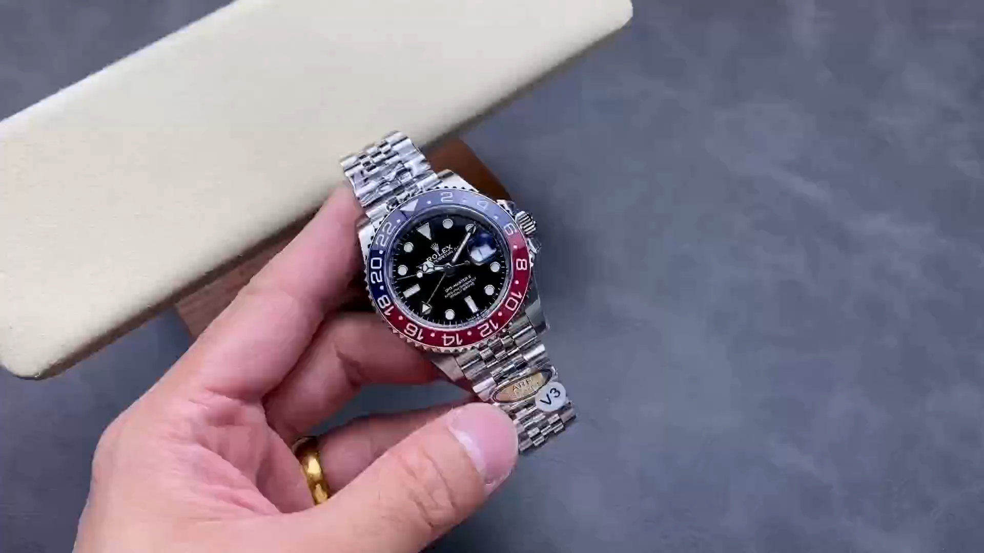Rolex GMT-Master II 126710BLRO Stainless Steel Black Dial 40MM Mens Replica Watch