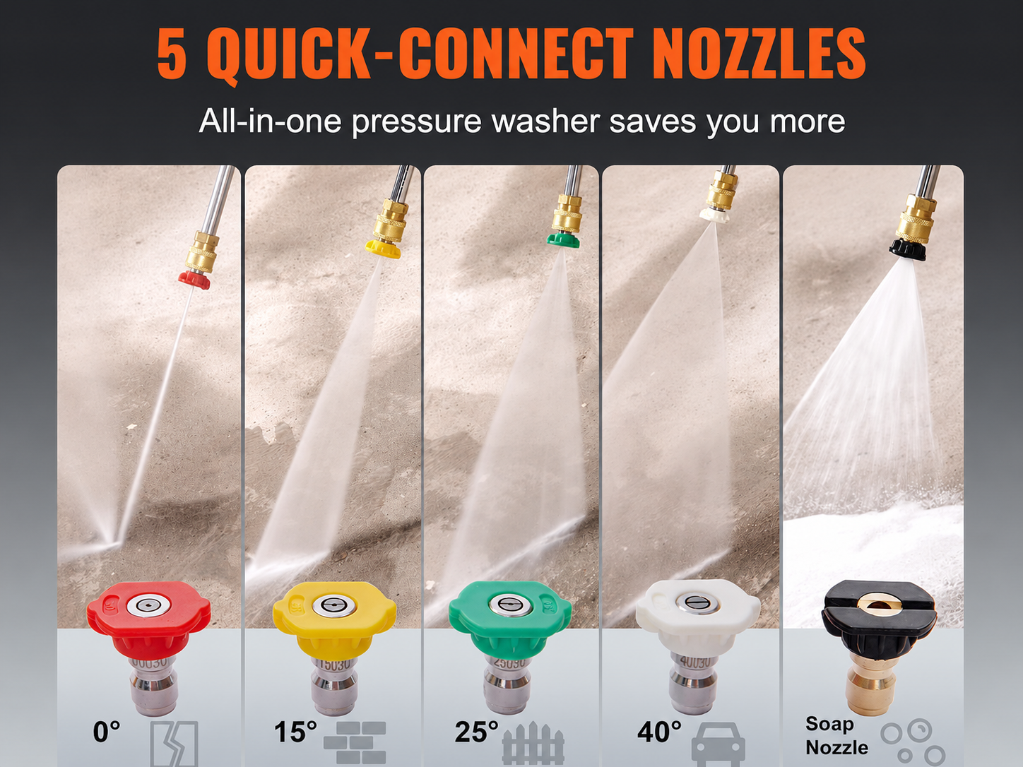 🔥Clearance Sale🔥4400 PSI Gas Pressure Washer – Heavy-Duty Outdoor Cleaning Machine