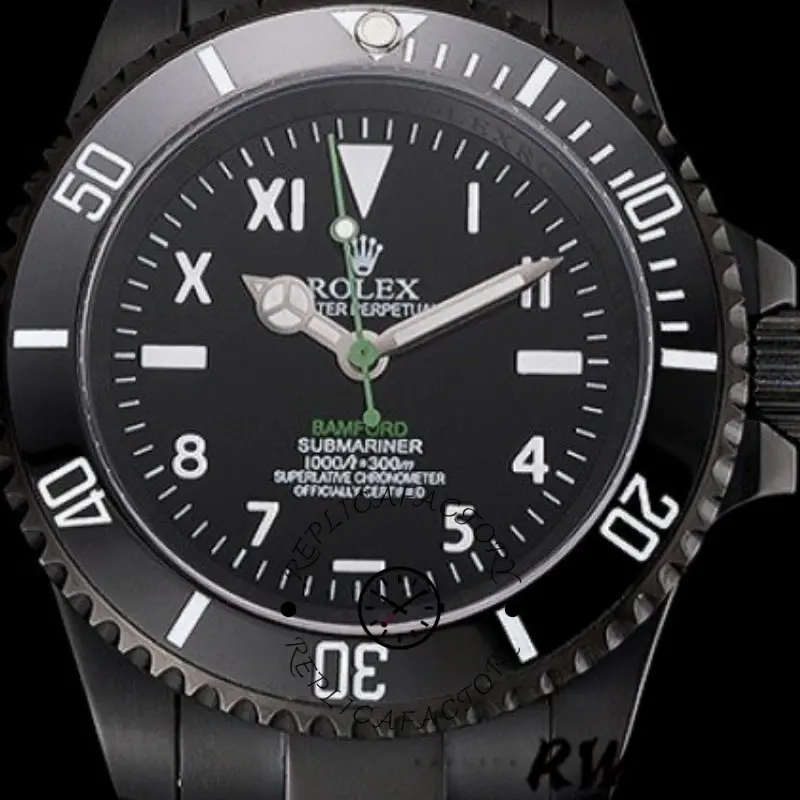 Rolex Submariner PR16233BBL Black Dial Automatic 41mm Mens Replica Watch