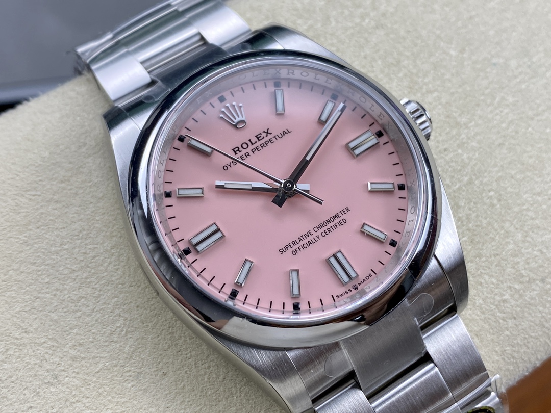 Rolex Oyster Perpetual 36 Oystersteel Pink Dial 126000 0008 Women's Watch