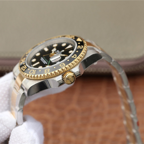 GMT-Master II Two Tone Black Dial 40mm