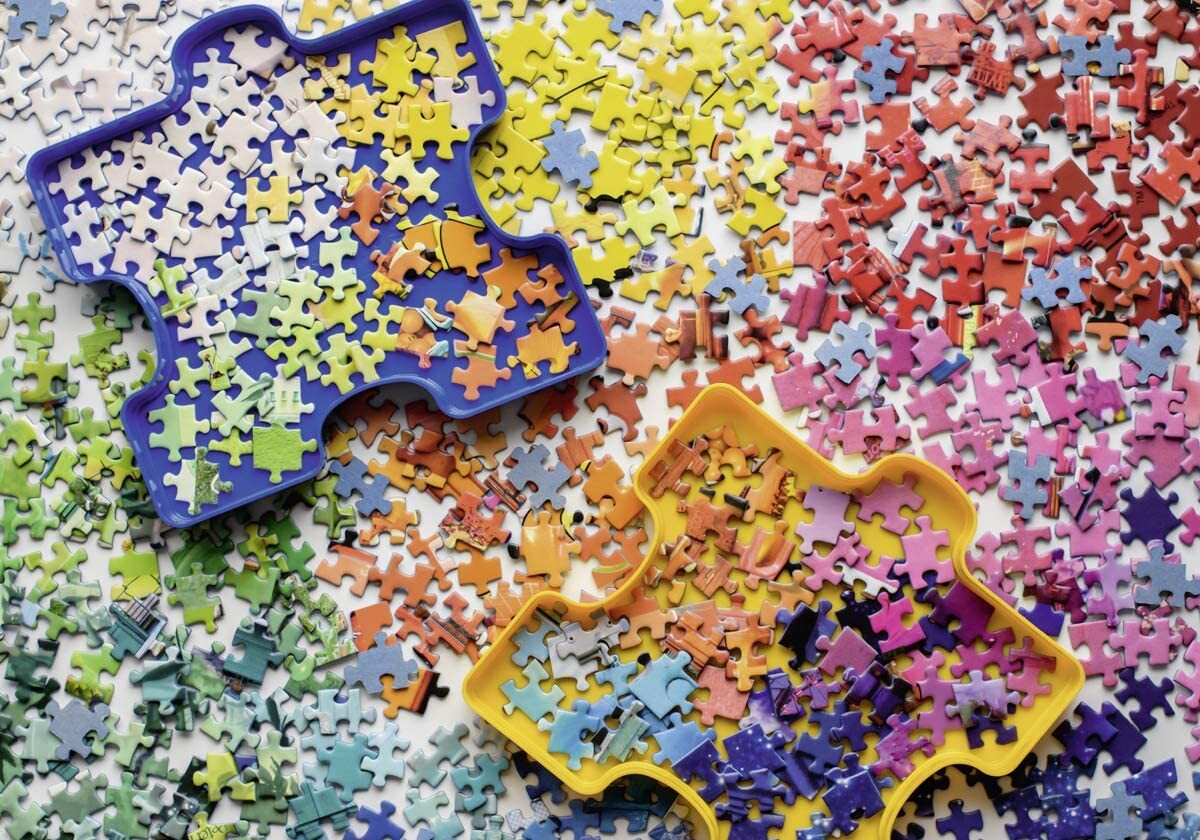 The Puzzler’s Palette 1000 Piece Puzzle