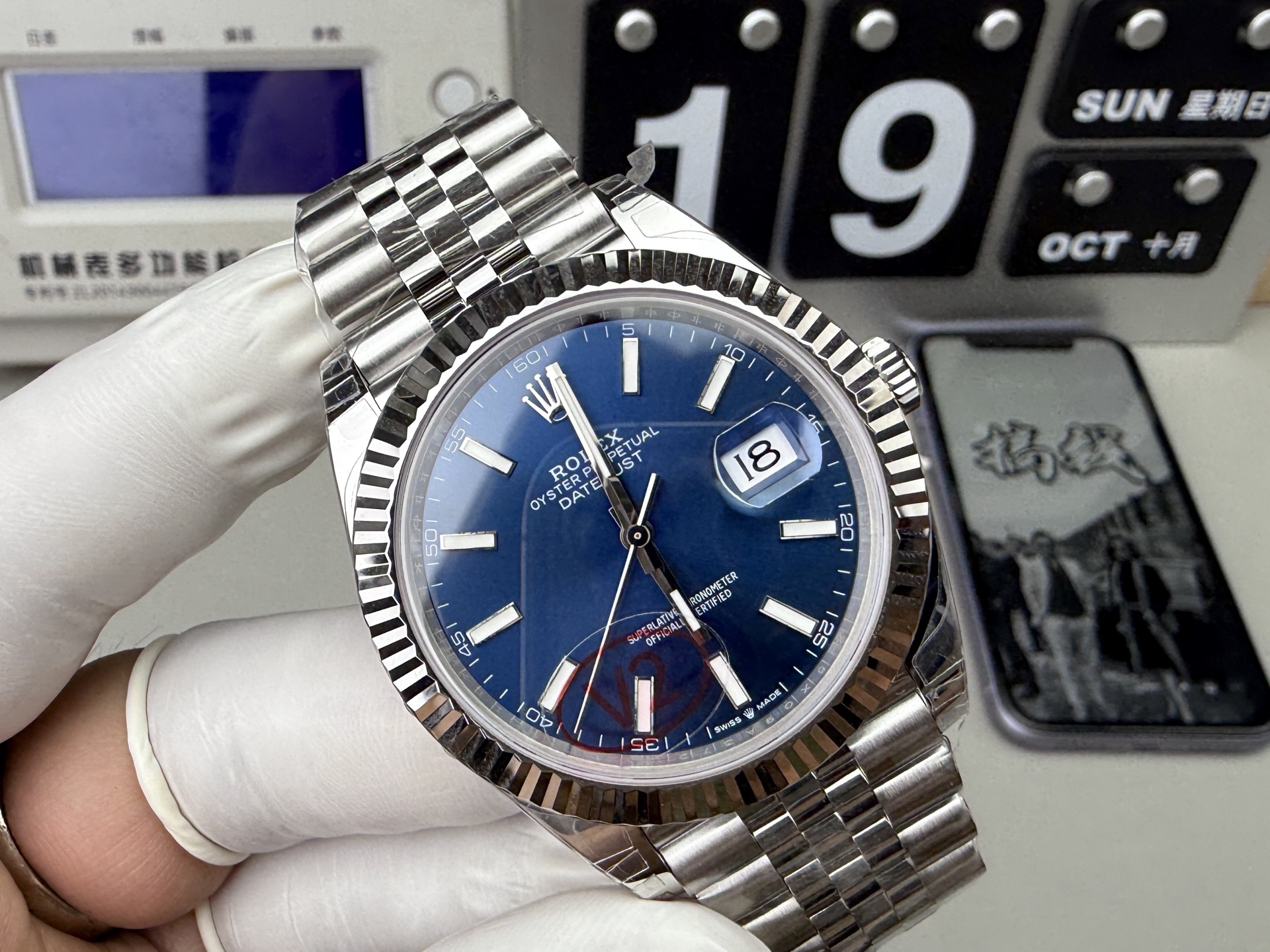 VS Factory Rolex Datejust 41mm Blue Dial V2